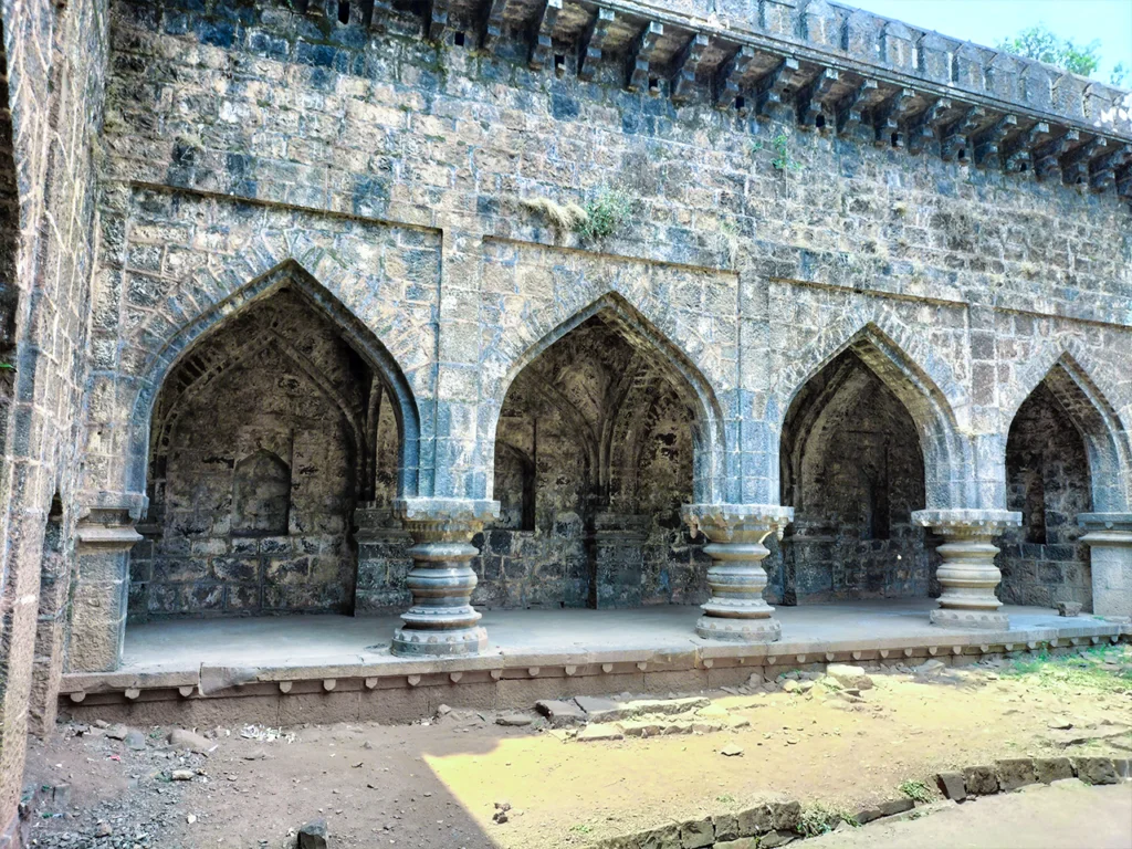 inside view of Panhala Fort